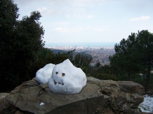 Happy snowman