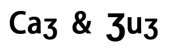 Ca?  &  ?u?