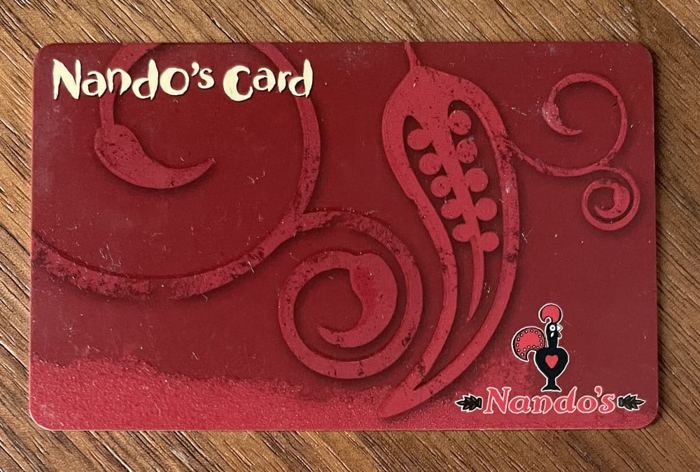 Nando's Card